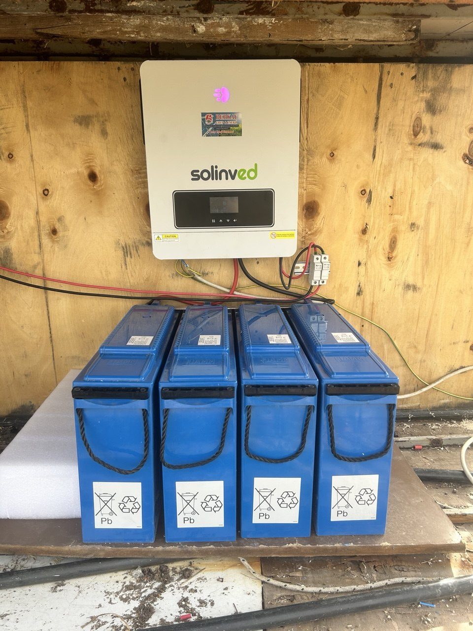 Muğla Dalaman'de kurulan off-grid güneş enerjisi sistemi