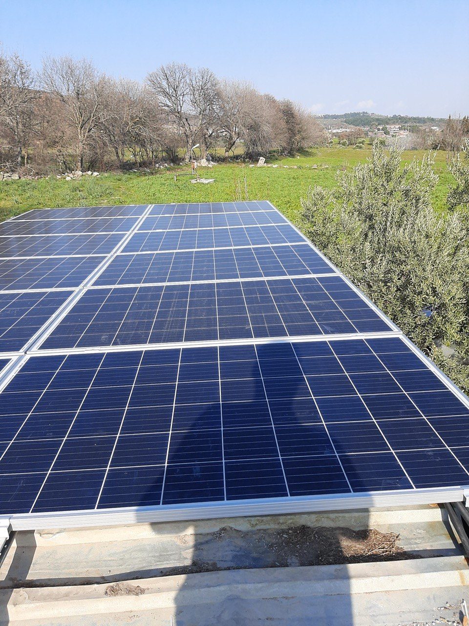 Manisa Üçpınar Köyü'de kurulan 3 HP güneş enerjili sulama sistemi