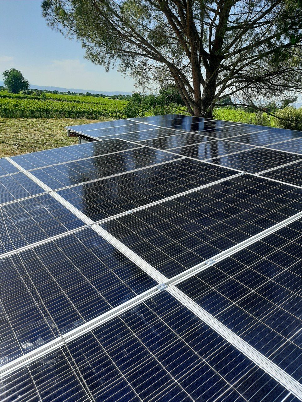 Manisa Muradiye'de kurulan 10 HP güneş enerjili sulama sistemi