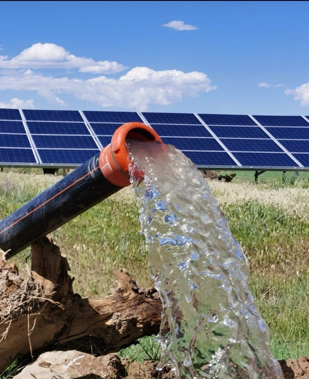 Afyonkarahisar Afyon'de kurulan 15 HP güneş enerjili sulama sistemi