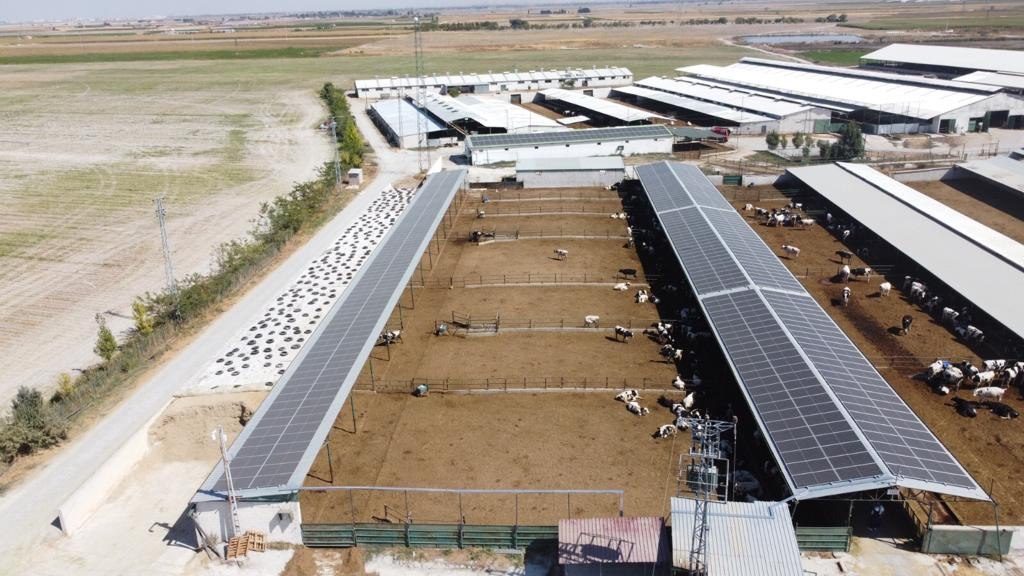 Konya Konya'de kurulan 644 kW güneş enerjisi sistemi