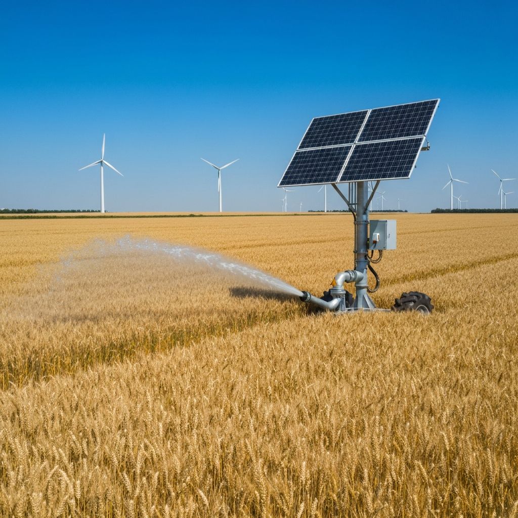 Tarımsal Sulama Güneş Enerjisi Sistemi